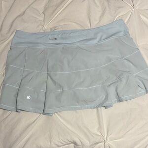 Lululemon Athletica Light Blue Mini Skirt